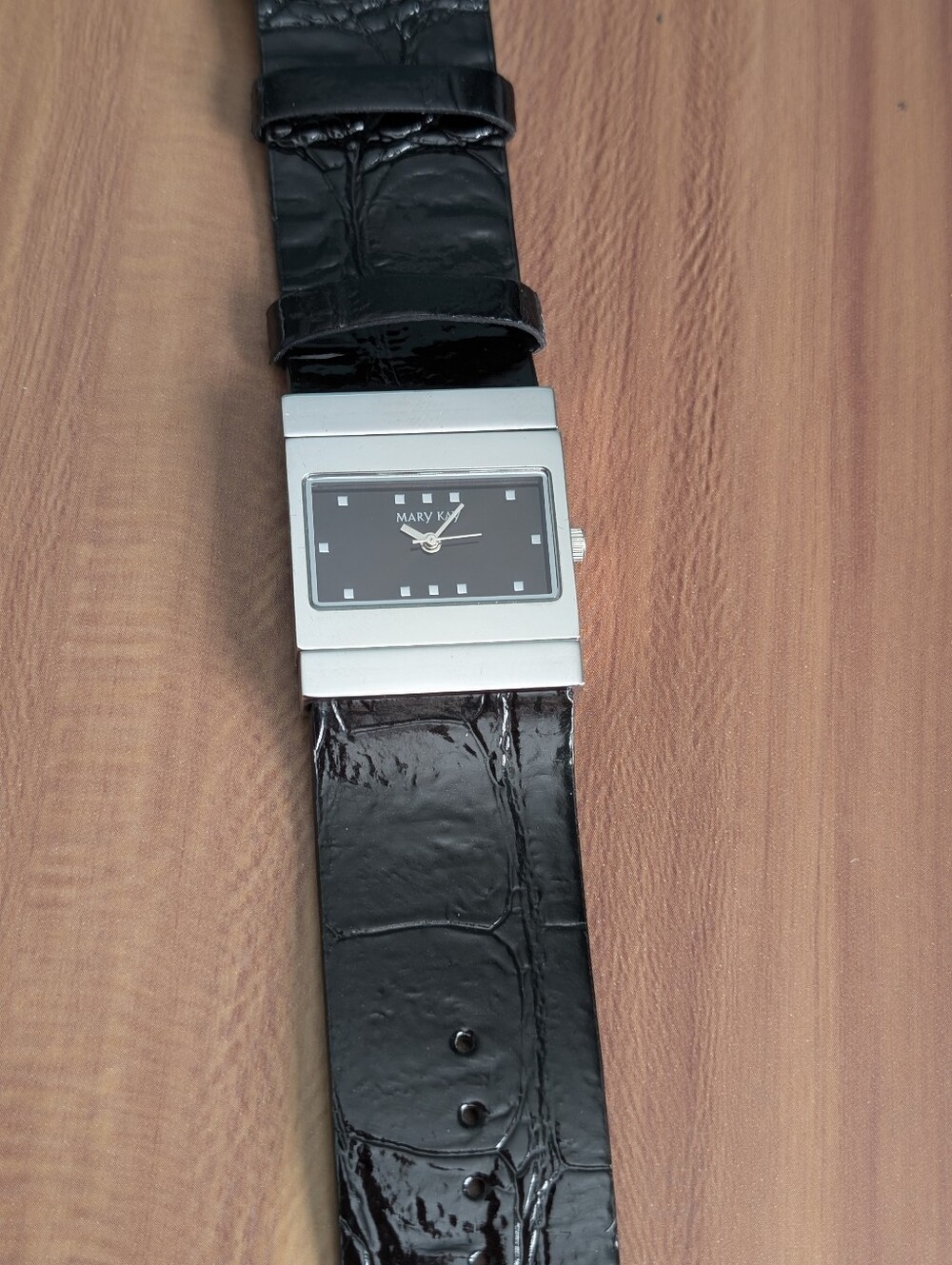 Mary Kay Black And Silver Watch